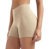 imageODODOS Tummy Control Compression Shorts for Women 4quot  6quot  8quot  10quot High Waist Workout Biker Shorts with Inner PocketBeige