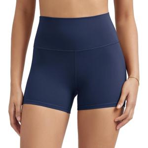 imageODODOS Tummy Control Compression Shorts for Women 4quot  6quot  8quot  10quot High Waist Workout Biker Shorts with Inner PocketNavy