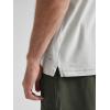 imageODODOS Mens Muscle Tee  Stratum Tech Performance Tank Ultra Soft Moisture Wicking UPF 50 Sleeveless ShirtsSalt Heather