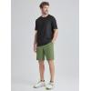 imageODODOS Mens Athletic Shorts with Pockets 5quot  7quot  9quot Inseam Quick Dry Lightweight Workout Gym Running ShortsArmy Green