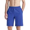 imageODODOS Mens Athletic Shorts with Pockets 5quot  7quot  9quot Inseam Quick Dry Lightweight Workout Gym Running ShortsRoyal Blue