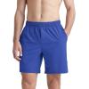 imageODODOS Mens Athletic Shorts with Pockets 5quot  7quot  9quot Inseam Quick Dry Lightweight Workout Gym Running ShortsRoyal Blue