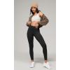imageODODOS Buttery Soft Lounge Yoga Leggings for Women 23quot  25quot 28quot High Waist Yoga PantsBlack