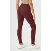 imageODODOS Buttery Soft Lounge Yoga Leggings for Women 23quot  25quot 28quot High Waist Yoga PantsBurgundy