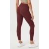 imageODODOS Buttery Soft Lounge Yoga Leggings for Women 23quot  25quot 28quot High Waist Yoga PantsBurgundy