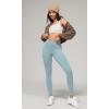imageODODOS Buttery Soft Lounge Yoga Leggings for Women 23quot  25quot 28quot High Waist Yoga PantsChambray