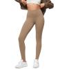 imageODODOS Buttery Soft Lounge Yoga Leggings for Women 23quot  25quot 28quot High Waist Yoga PantsLight Brown