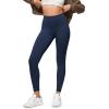 imageODODOS Buttery Soft Lounge Yoga Leggings for Women 23quot  25quot 28quot High Waist Yoga PantsNavy