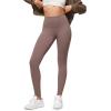 imageODODOS Buttery Soft Lounge Yoga Leggings for Women 23quot  25quot 28quot High Waist Yoga PantsPurple Taupe