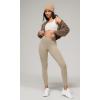 imageODODOS Buttery Soft Lounge Yoga Leggings for Women 23quot  25quot 28quot High Waist Yoga PantsShaker Beige
