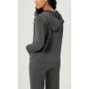 imageODODOS Womens Modal Soft FullZip Hoodies Casual Relaxed Fall Outfit Hooded Jacket with PocketsCharcoal