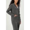 imageODODOS Womens Modal Soft FullZip Hoodies Casual Relaxed Fall Outfit Hooded Jacket with PocketsCharcoal
