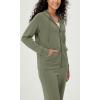 imageODODOS Womens Modal Soft FullZip Hoodies Casual Relaxed Fall Outfit Hooded Jacket with PocketsDark Sage