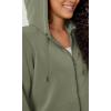 imageODODOS Womens Modal Soft FullZip Hoodies Casual Relaxed Fall Outfit Hooded Jacket with PocketsDark Sage