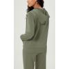 imageODODOS Womens Modal Soft FullZip Hoodies Casual Relaxed Fall Outfit Hooded Jacket with PocketsDark Sage