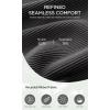 imageODODOS 3Pack Seamless Racerback Crop Tank for Women Ribbed Knit Soft Crop TopsCharcoalerminered