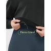 imageODODOS Modal Soft Fleece Lined Hoodie for Women Long Sleeve RelaxedFit Pullover Casual Basic SweatshirtBlack