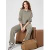 imageODODOS Modal Soft Fleece Lined Hoodie for Women Long Sleeve RelaxedFit Pullover Casual Basic SweatshirtKhaki