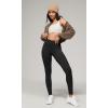 imageODODOS Buttery Soft Lounge Yoga Leggings for Women 23quot  25quot 28quot High Waist Yoga PantsBlack
