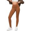 imageODODOS Buttery Soft Lounge Yoga Leggings for Women 23quot  25quot 28quot High Waist Yoga PantsCaramel