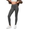 imageODODOS Buttery Soft Lounge Yoga Leggings for Women 23quot  25quot 28quot High Waist Yoga PantsCharcoal