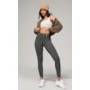 imageODODOS Buttery Soft Lounge Yoga Leggings for Women 23quot  25quot 28quot High Waist Yoga PantsCharcoal