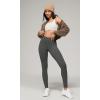 imageODODOS Buttery Soft Lounge Yoga Leggings for Women 23quot  25quot 28quot High Waist Yoga PantsCharcoal