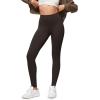imageODODOS Buttery Soft Lounge Yoga Leggings for Women 23quot  25quot 28quot High Waist Yoga PantsDark Brown