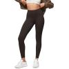 imageODODOS Buttery Soft Lounge Yoga Leggings for Women 23quot  25quot 28quot High Waist Yoga PantsDark Brown