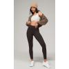 imageODODOS Buttery Soft Lounge Yoga Leggings for Women 23quot  25quot 28quot High Waist Yoga PantsDark Brown