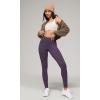 imageODODOS Buttery Soft Lounge Yoga Leggings for Women 23quot  25quot 28quot High Waist Yoga PantsDark Purple