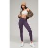 imageODODOS Buttery Soft Lounge Yoga Leggings for Women 23quot  25quot 28quot High Waist Yoga PantsDark Purple