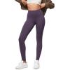 imageODODOS Buttery Soft Lounge Yoga Leggings for Women 23quot  25quot 28quot High Waist Yoga PantsDark Purple
