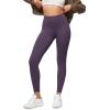 imageODODOS Buttery Soft Lounge Yoga Leggings for Women 23quot  25quot 28quot High Waist Yoga PantsDark Purple