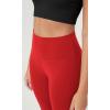 imageODODOS Buttery Soft Lounge Yoga Leggings for Women 23quot  25quot 28quot High Waist Yoga PantsRed