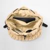 imageODODOS Quilted Backpack 20 for Women Lightweight Puffer Hiker Pack Drawstring Padding Travel Gym Bag BlackBeige