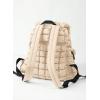 imageODODOS Quilted Backpack 20 for Women Lightweight Puffer Hiker Pack Drawstring Padding Travel Gym Bag BlackIvory