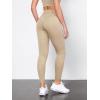 imageODODOS Tummy Control Compression Leggings for Women 25quot  28quot High Waist Workout Running Yoga PantsBeige