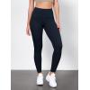 imageODODOS Tummy Control Compression Leggings for Women 25quot  28quot High Waist Workout Running Yoga PantsDeep Navy