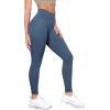 imageODODOS Tummy Control Compression Leggings for Women 25quot  28quot High Waist Workout Running Yoga PantsInk Blue