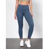 imageODODOS Tummy Control Compression Leggings for Women 25quot  28quot High Waist Workout Running Yoga PantsInk Blue