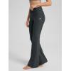 imageODODOS Womens Foldover Pants  Ultra Soft Stratum Tech Performance Mid Rise Casual Lounge Yoga Pants  30quot InseamCharcoal Heather