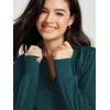 imageODODOS Womens Full Zip Workout Jacket Cloud Feeling Stand Collar Long Sleeve Lightweight Athletic Yoga TopsForest Teal