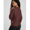imageODODOS Womens Long Sleeve Crewneck Tee  UltraSoft Stratum Tech Performance TShirts UPF 50 Daily Pullover TopsJava Heather