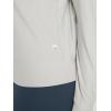 imageODODOS Womens Long Sleeve Crewneck Tee  UltraSoft Stratum Tech Performance TShirts UPF 50 Daily Pullover TopsSalt Heather