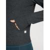 imageODODOS Womens FullZip Cropped Hoodie  Stratum Tech Ultra Soft UPF 50 Hooded Jacket with PocketsCharcoal Heather