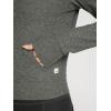 imageODODOS Womens FullZip Cropped Hoodie  Stratum Tech Ultra Soft UPF 50 Hooded Jacket with PocketsSmoke Heather