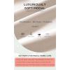 imageODODOS Modal Soft Mini Skirt for Women Side Slit High Waist ALine Casual Daily SkirtsBeige
