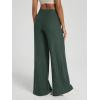 imageODODOS Womens Extra Wide Leg Pants  Ultra Soft Stratum Tech Casual Relaxed Lounge Pants with Pockets  29quot InseamAspen Heather