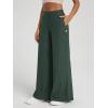 imageODODOS Womens Extra Wide Leg Pants  Ultra Soft Stratum Tech Casual Relaxed Lounge Pants with Pockets  29quot InseamAspen Heather